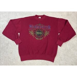 Vintage Fruit of the Loom Warminster Pennsylvania PA Graphic Sweatshirt Size L
